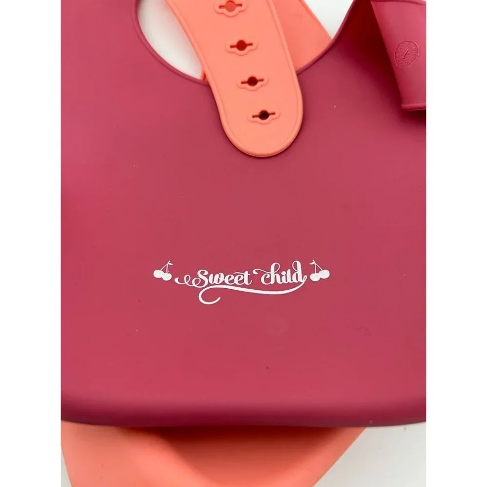 Sweet Child‎ 2 Pack Silicone Baby Bibs